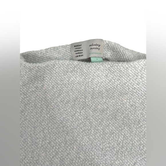 Anthropologie mock neck mint lounge top size small - Picture 4 of 8